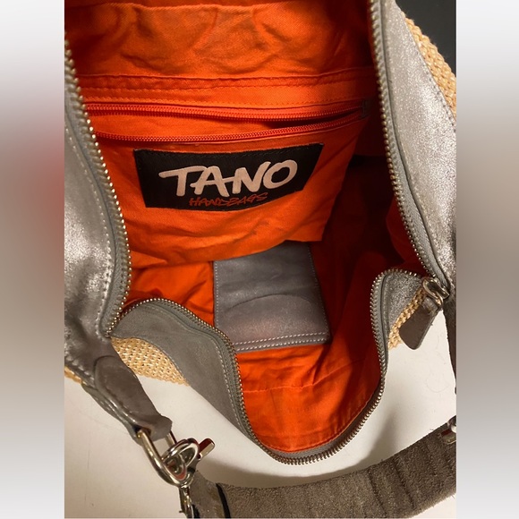 Anthropologie Tano Tan Woven Shoulder Bag Large Purse - Picture 8 of 17